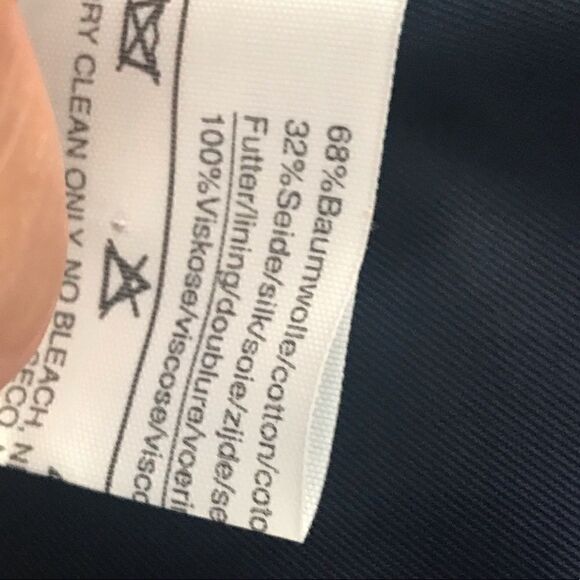 Louis Feraud Silk & Cotton Blazer - Picture 9 of 10